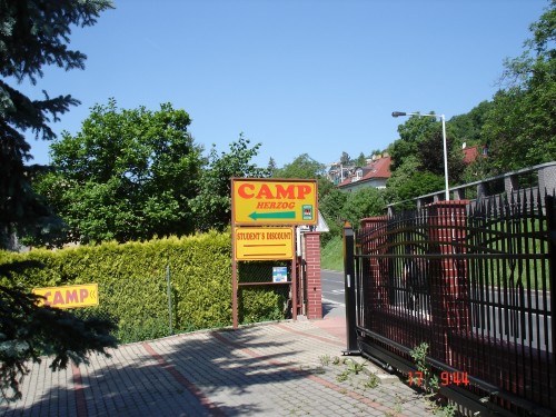 Photogallery, our camp in Prague